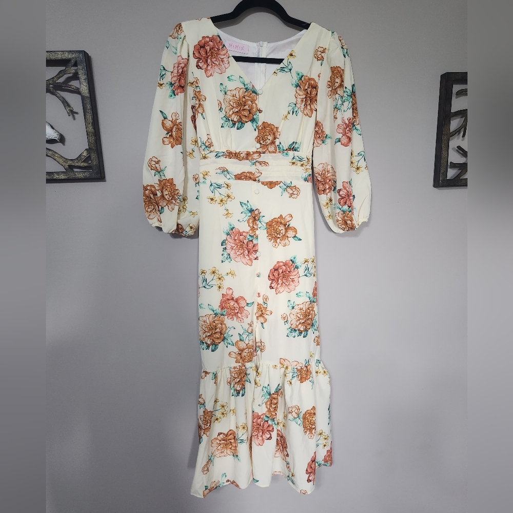 MIMIX floral dress